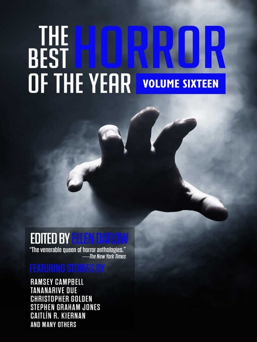 Title details for Best Horror of the Year by Ellen Datlow - Available